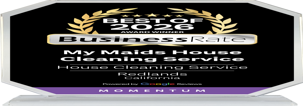 Our Business Rate Award for best business in Redlands, My Maids for 2026